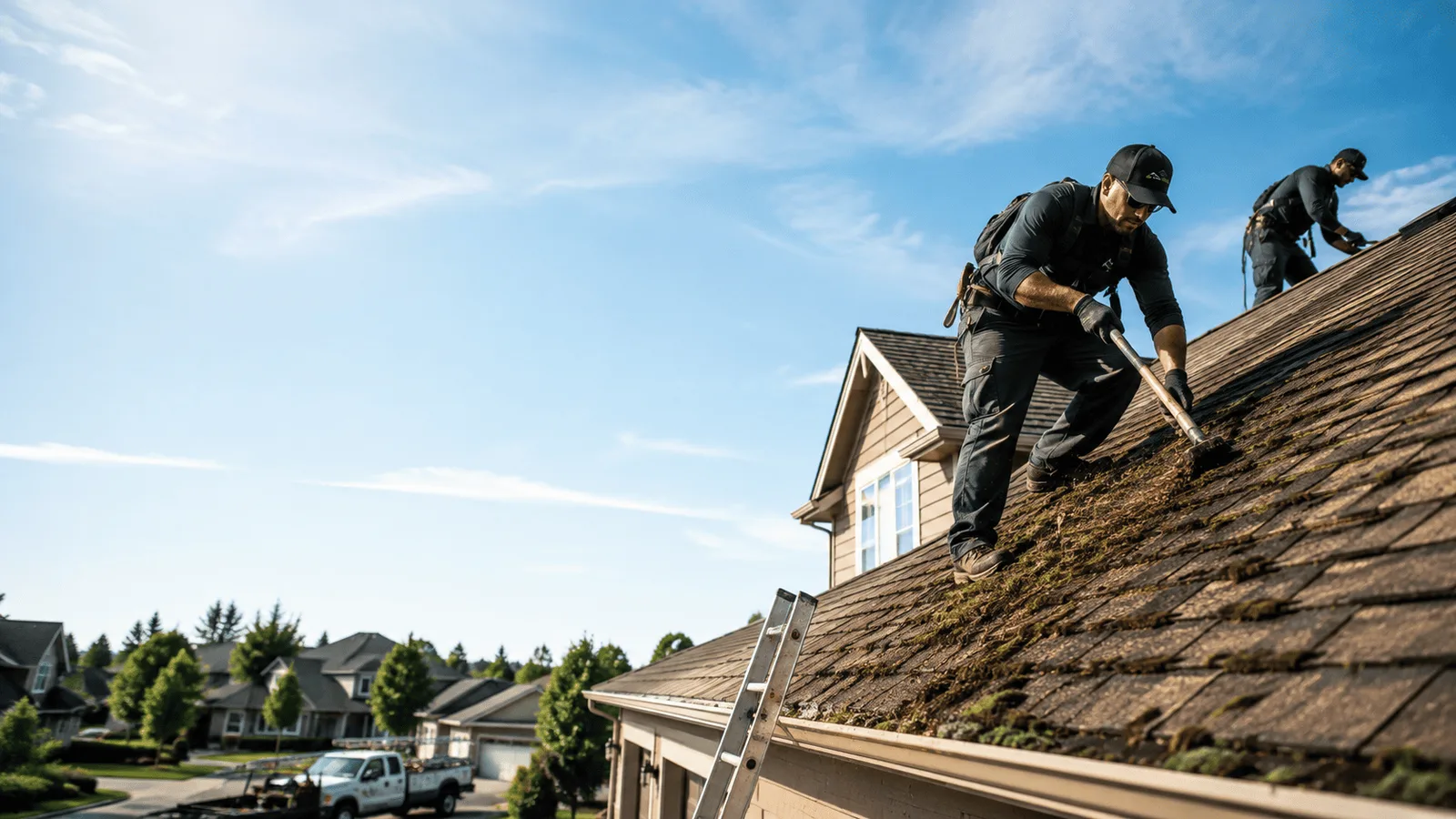 Roof Moss Removal in Robbins, CA near me